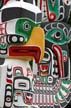 Totem Poles, Canada Stock Photographs