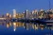 Canada Place At Night, Downtown Vancouver