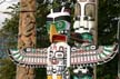 Totem Poles, Canada Stock Photographs