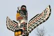 Totem Poles, Canada Stock Photographs