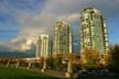 Downtown Vancouver Skyline, Canada Stock Photos