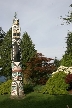 Carved Poles, Canada Stock Photos