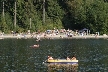 Sasamat Lake, Canada Stock Photos