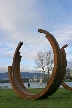 An Artwork In Vanier Park, Canada Stock Photos