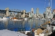 Burrard Bridge, Canada Stock Photos