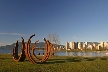 An Artwork In Vanier Park, Canada Stock Photos