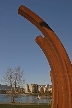 An Artwork In Vanier Park, Canada Stock Photos