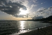 Sunset At West Bay, Canada Stock Photos