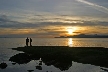 English Bay Sunset, Canada Stock Photos