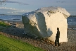 Massive White Rock, Canada Stock Photographs