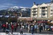 Whistler Village, Canada Stock Photos