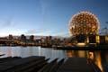 False Creek At Night, Science World Vancouver