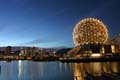 False Creek At Night, Science World Vancouver