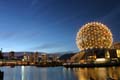 False Creek At Night, Science World Vancouver