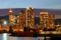 False Creek At Night, Downtown At Night