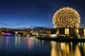 False Creek At Night, Science World Vancouver