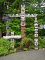 Totem Poles, Canada Stock Photographs