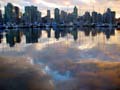 Coal Harbour At Night, Downtown Vancouver