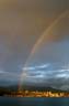 A Rainbow Over Vancouver City, North Shore Skyline