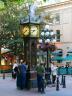 Gastown Steam Clock, Canada Stock Photos