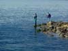 Fishing, Close To Brockton Point Lighthouse