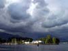 Coal Harbour Landscape, Canada Stock Photos