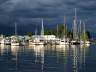 Burrard Inlet, Canada Stock Photos