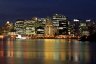 Downtown At Night, Canada Stock Photographs