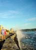 Seawall Jogging, Canada Stock Photographs