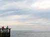 Fishing At Ambleside Beach Pier, Fishing At Ambleside Beach Pier West Vancouver