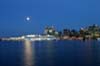 Downtown At Night, Canada Stock Photos