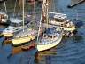 Yacht-basin Near Burrard Bridge, Canada Stock Photographs