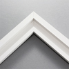 1/4 " deep White Shutter Floater Frame